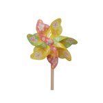 Moulin a vent fleur 40cm colore