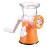 Moulin a viande manuel multifonctionnel en acier inoxydable, broyeur de cuisine, pour fruits et lgumes, ...