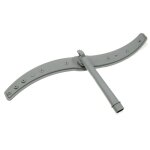 Moulinet superieur + tube chassis midea pour lave vaisselle brandt - as0033439