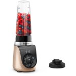 Moulinex blend up lm190af0 blender 0, 85 l m�langeur de table 1000 w noir et or