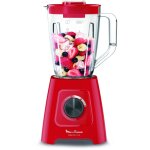 Moulinex blendforce lm420510 - bol mixeur blender - 2 litres - 550 watt - rouge