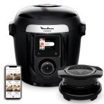 Moulinex ce96x8f0 cookeo wifi 10 - en - 1 noir avec extra crisp