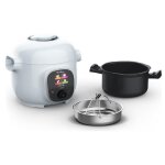 Moulinex cookeo mini ce880410 - cocotte minute - 3 litres - bleu Moulinex cookeo mini ce880410 - cocotte minute - 3 litres - bleu