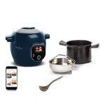 Moulinex cookeo yy5137fb multicuiseur intelligent 6 l 1600 w bleu