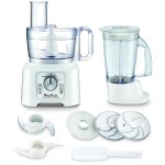 Moulinex doubleforce compact fp544111 robot de cuisine 800 w 2, 2 l blanc