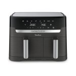 Moulinex dual easy fry & grill ez905b20 - friteuse avec peu d'huile - 8. 3 litres - noir