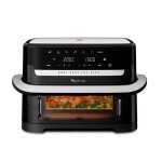 Moulinex ez9228f0 easy fry dual flex, air fryer, grand tiroir 9 l, double zone, s