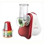 Moulinex fresh express plus dj755g ruby red - r�pe electrique - 150 watt - rouge rubis