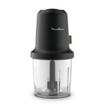 Moulinex hachoir lectrique, 0, 5 l, 2 lames, design cologique at80e810