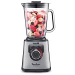 Moulinex lm811d 1, 5 l m�langeur de table 1200 w acier, gris