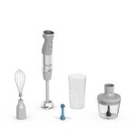 Moulinex pied mixeur quickchef + . mixeur plongeant. 1000 w. 20 vitesses. 2 accessoires dd67eb10