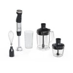 Moulinex quickchef + dd67l810 blender 0, 5 l m�langeur par immersion 1000 w noir et acier inoxydable