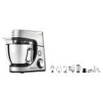 Moulinex robot pâtissier, capacité 4, 6 l, 8 vitesses, kit accessoires qa613db1 Moulinex robot pâtissier, capacité 4, 6 l, 8 vitesses, kit accessoires qa613db1