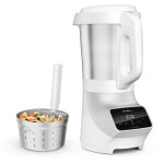 Moulinex soup & plus lm926b00 - mixeur / cuiseur - 2 litres - 1. 1 kwatt - argent / blanc