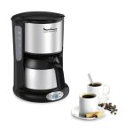 Moulinex subito ft362811 - cafetire - 12 tasses - inox / noir