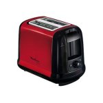 Moulinex subito lt260d11 - grille - pain - 2 tranche - 2 emplacements - rouge