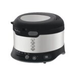 Moulinex uno af179d10 - friteuse - 2. 1 litres - 1. 9 kwatt - noir / argent