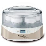 Moulinex yaourtire 7 pots 160 ml, couvercle dateur, yaourts maison yg231e32