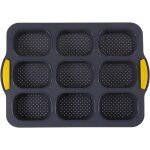 Moulle a baguette, moule perfor antiadhsif, mini baguette plaque a ptisserie 9 grilles, pour le pain ...