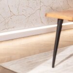 Moulure plinthes modern pour rubans led 8 m