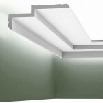 Moulure pour ruban led 2m scala l blanc