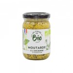 Moutarde a l'ancienne au vinaigre de cidre bio - ma pince bio - pot 200g
