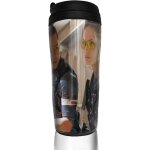 Mr smith travel coffee mugs double wall vacuum tumblers insulated thermos mug - 12 oz