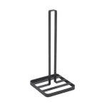 Msv porte rouleau essuie tout acier noir mat