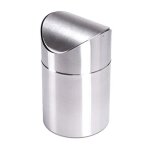 Msv - poubelle inox 12x16. 5 cm