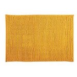 Msv tapis de bain microfibre chenille 40x60cm safran