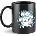 Mug 11 tasse chat vaisselle noire tasse ¿¿ th¿¿ en c¿¿ramique tasse de petit d¿¿jeuner tasse r¿¿sistante ... Mug 11 tasse chat vaisselle noire tasse ¿¿ th¿¿ en c¿¿ramique tasse de petit d¿¿jeuner tasse r¿¿sistante ...