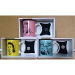 Mug - al�atoire - 35cl - bracelet 'je t'aime' - porcelaine - compatible lave - vaisselle