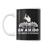 Mug aikido lgende tasse cadeau personnalis