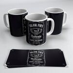 Mug amusant a offrir best dad whisky label style - grandes tasses a caf fte des pres - cadeaux originals ...