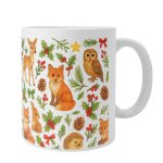 Mug animaux de la for�t de no�l