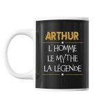 Mug arthur prnom mythe lgende tasse cadeau personnalis