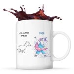 Mug babies les autres vs moi tasse cadeau famille amis saint valentin couple anniversaire no�l