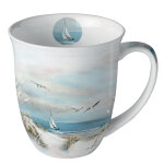 Mug balade marine en porcelaine fine 400 ml