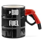 Mug baril avec pompe a essence bio fuel tasse originale Mug baril avec pompe a essence bio fuel tasse originale