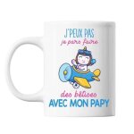 Mug - bêtises - papy licorne avion - céramique - 325 ml - lave - vaisselle & micro - onde Mug - bêtises - papy licorne avion - céramique - 325 ml - lave - vaisselle & micro - onde