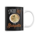 Mug - blanquette j'peux pas - c�ramique - 325 ml - r�sistant lave - vaisselle et micro - onde
