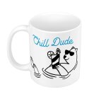 Mug cramique chill dude ours tranquille enfant soleil