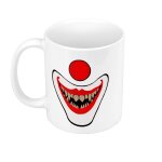 Mug céramique clown diabolique monstre halloween peur horreur Mug céramique clown diabolique monstre halloween peur horreur