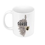 Mug céramique corse département ile france bastia carte ancienne rare Mug céramique corse département ile france bastia carte ancienne rare