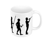 Mug cramique evolution hautbois orchestre musique instrument musicien