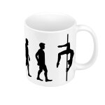 Mug céramique evolution pole dance pole dancing danse Mug céramique evolution pole dance pole dancing danse