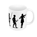 Mug céramique evolution violon alto musique instrument musicien Mug céramique evolution violon alto musique instrument musicien
