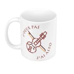 Mug cramique j'peux pas j'ai alto violon musique classique instrument