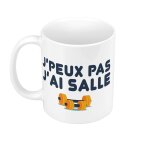 Mug cramique j'peux pas j'ai salle sport musculation body building