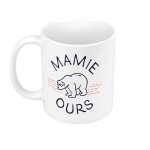 Mug céramique mamie ours famille animal polaire Mug céramique mamie ours famille animal polaire